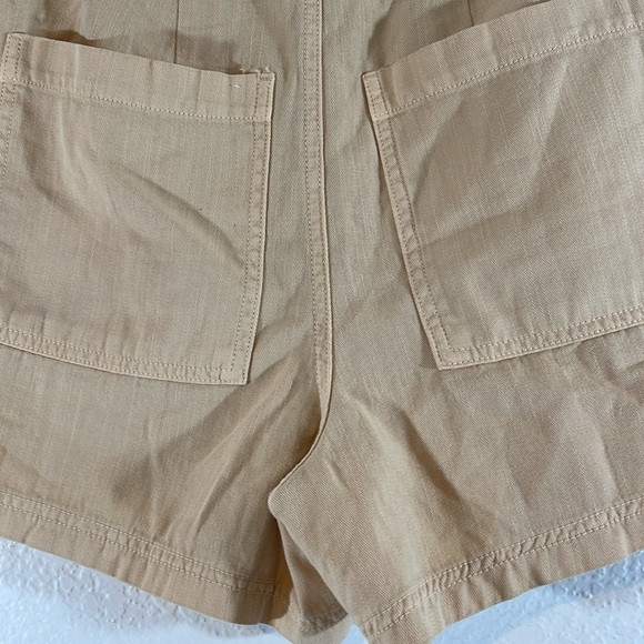 UNIVERSAL THREAD Women's High-Rise Utility Shorts Tan With Pockets Size 2 NEW - Picture 5 of 11